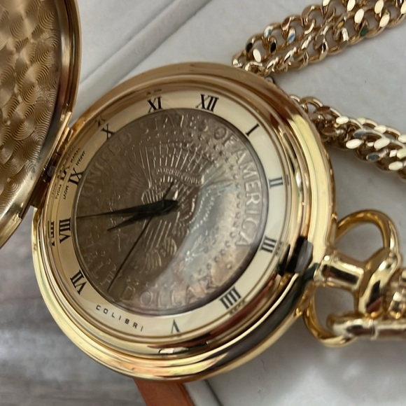 Vintage Colibri of London Coinhead Pocketwatch - Picture 5 of 10